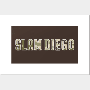 slam diego army pattern 2 Posters and Art